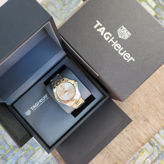 Tag Heuer Aquaracer 300M Silver Dial with Diamonds 39mm