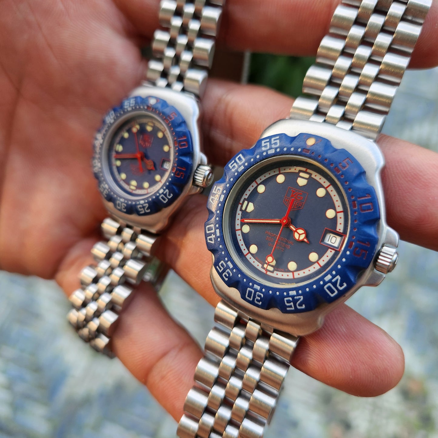Tag Heuer F1 Classic His and Her - Blue Dial