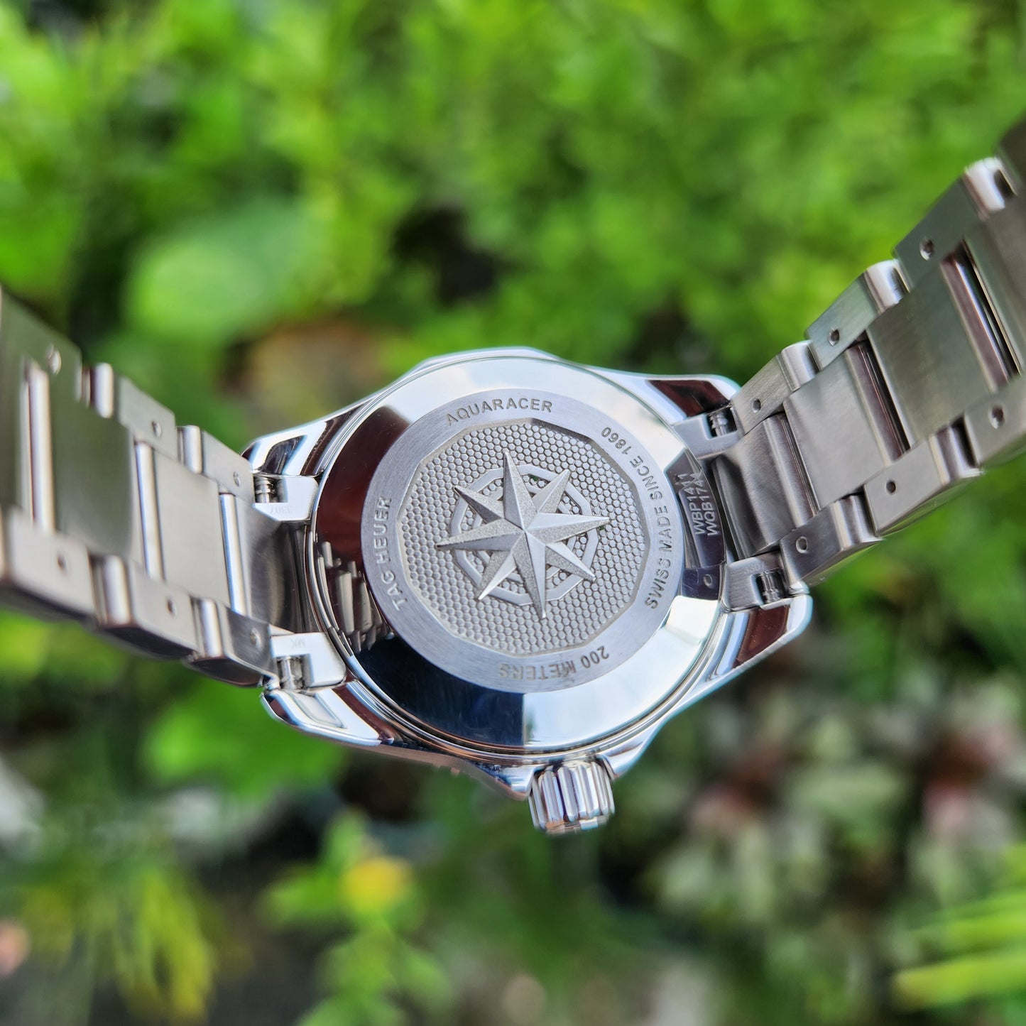 Tag Heuer Ladies Aquaracer Professional White Mother of Pearl Dial 30mm