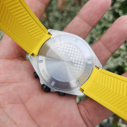 Tag Heuer F1 Chronograph Yellow Dial 43mm - Complete Set