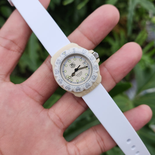 Tag Heuer Ladies Formula 1 Classic Rare White Dial