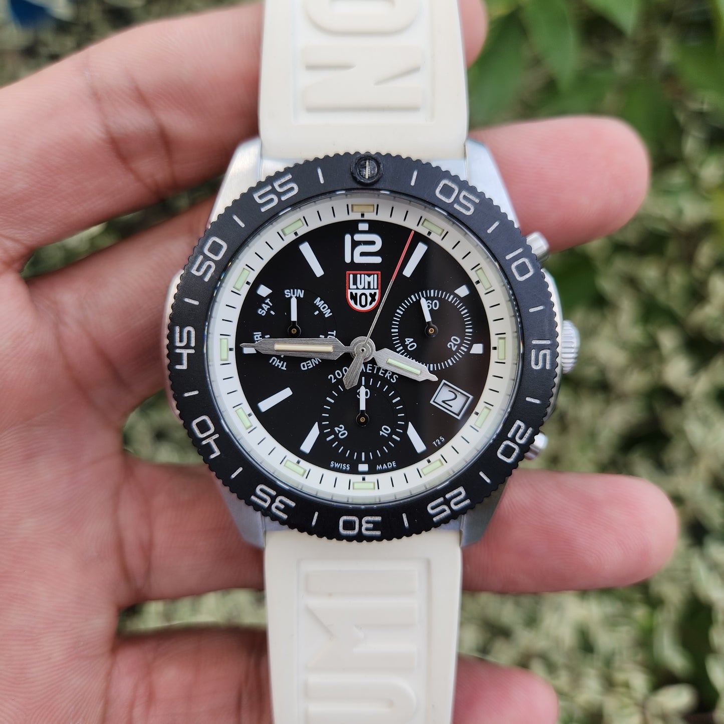 Luminox Carbonox Pacific Diver Chronograph 44mm Black Dial