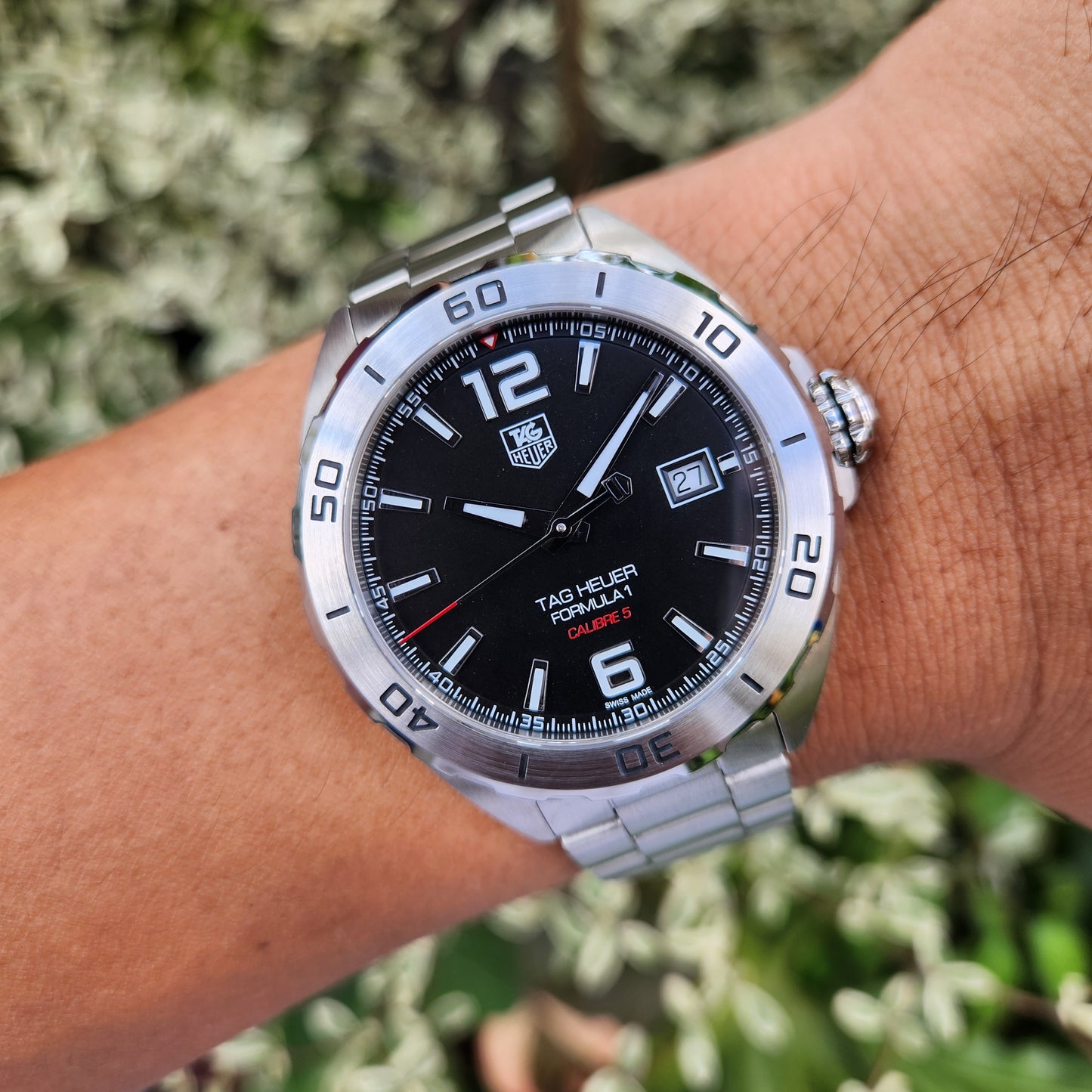 Tag Heuer F1 Calibre 5 Black Dial 41mm