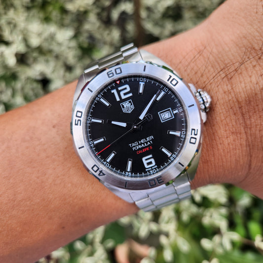 Tag Heuer F1 Calibre 5 Black Dial 41mm