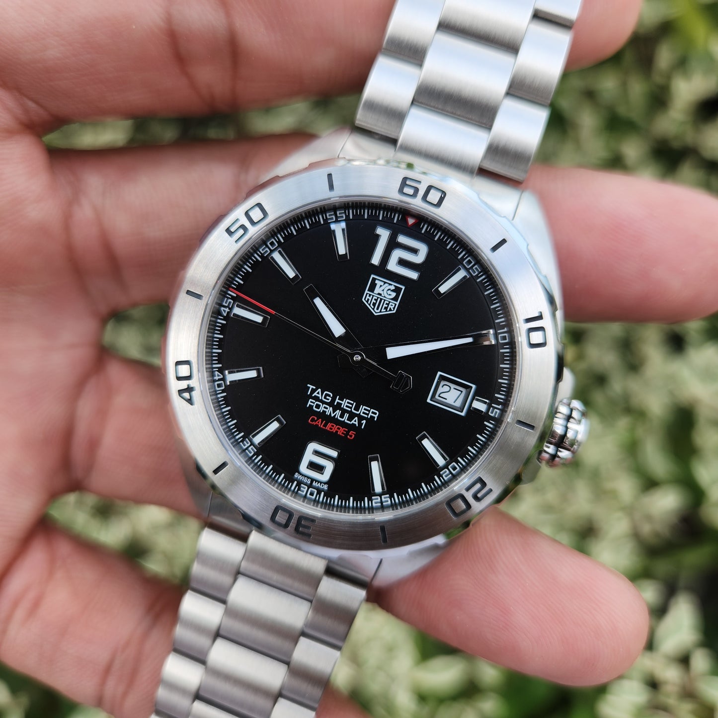 Tag Heuer F1 Calibre 5 Black Dial 41mm
