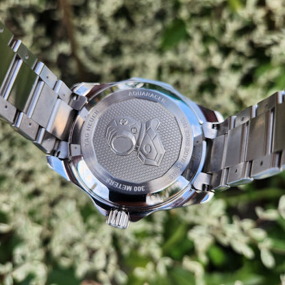 Tag Heuer Aquaracer Professional 300 Orange Diver Calibre 5 Ceramic Bezel 43mm - Complete Set