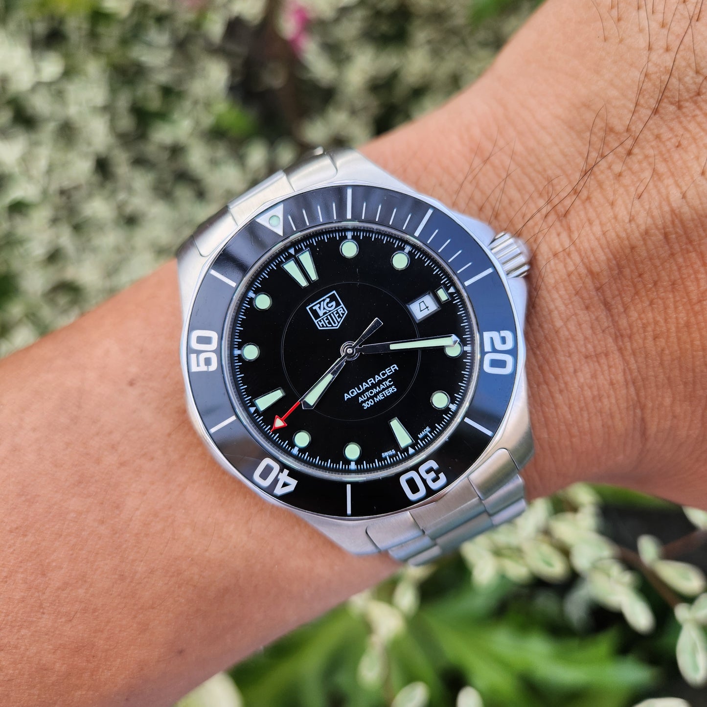 Tag Heuer Aquaracer Calibre 5 Black Dial 41mm