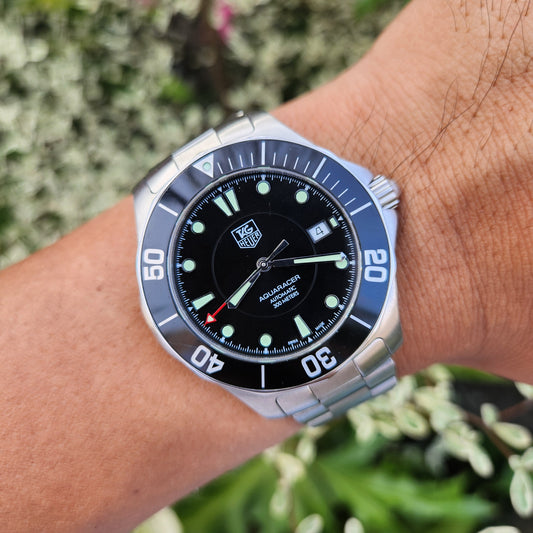 Tag Heuer Aquaracer Calibre 5 Black Dial 41mm