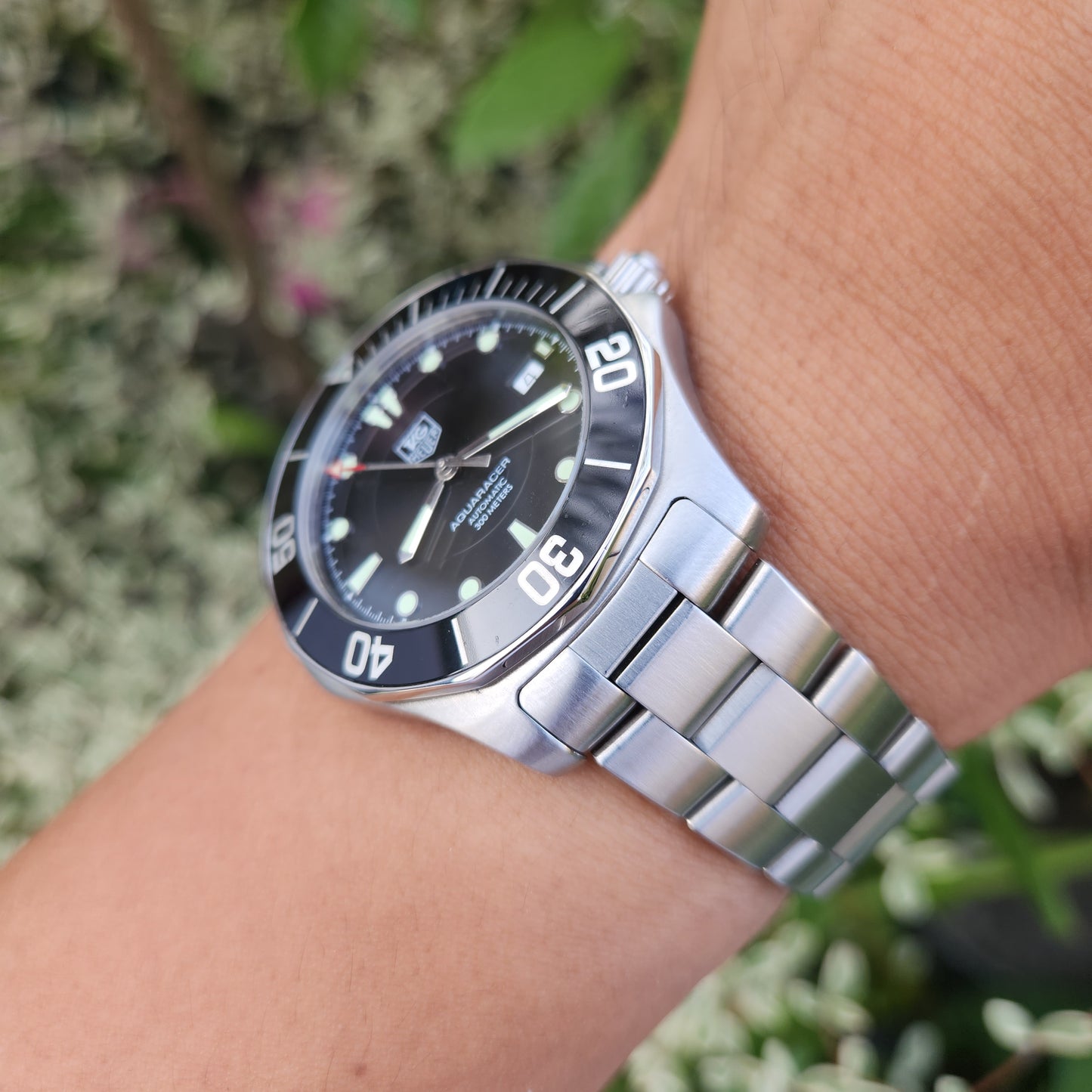 Tag Heuer Aquaracer Calibre 5 Black Dial 41mm