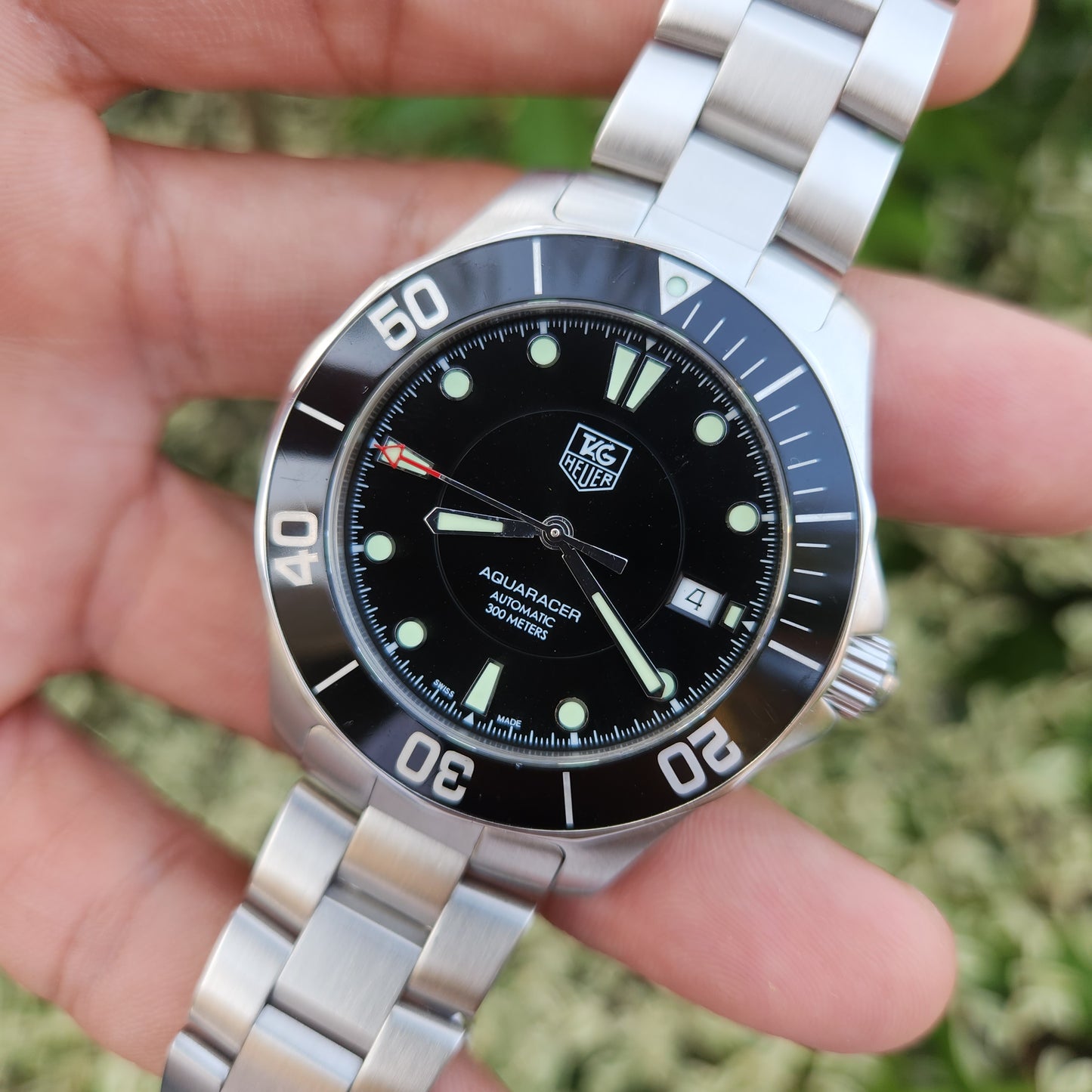 Tag Heuer Aquaracer Calibre 5 Black Dial 41mm
