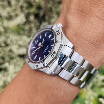 Tag Heuer Aquaracer 300M Blue Dial 39mm