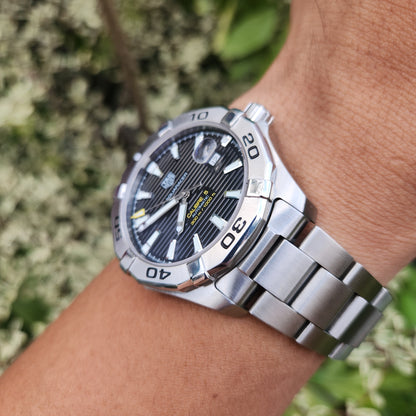 Tag Heuer Aquaracer Calibre 5 Black Dial 43mm