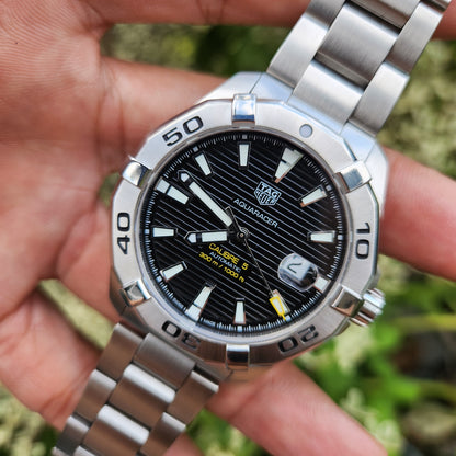 Tag Heuer Aquaracer Calibre 5 Black Dial 43mm