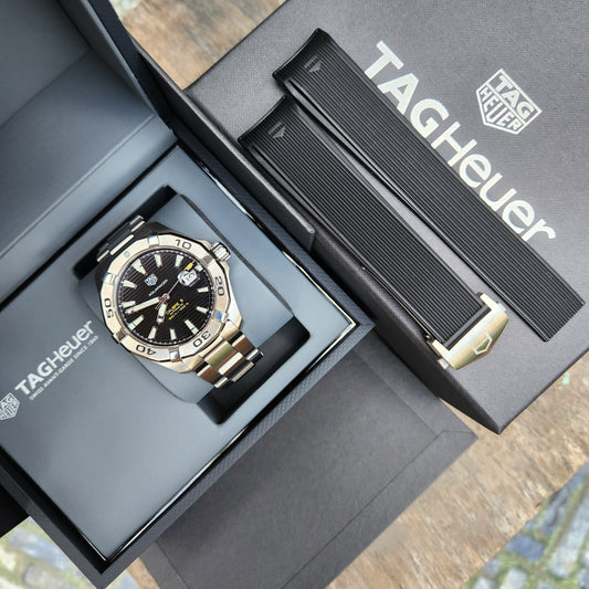 Tag Heuer Aquaracer Calibre 5 Black Dial 43mm