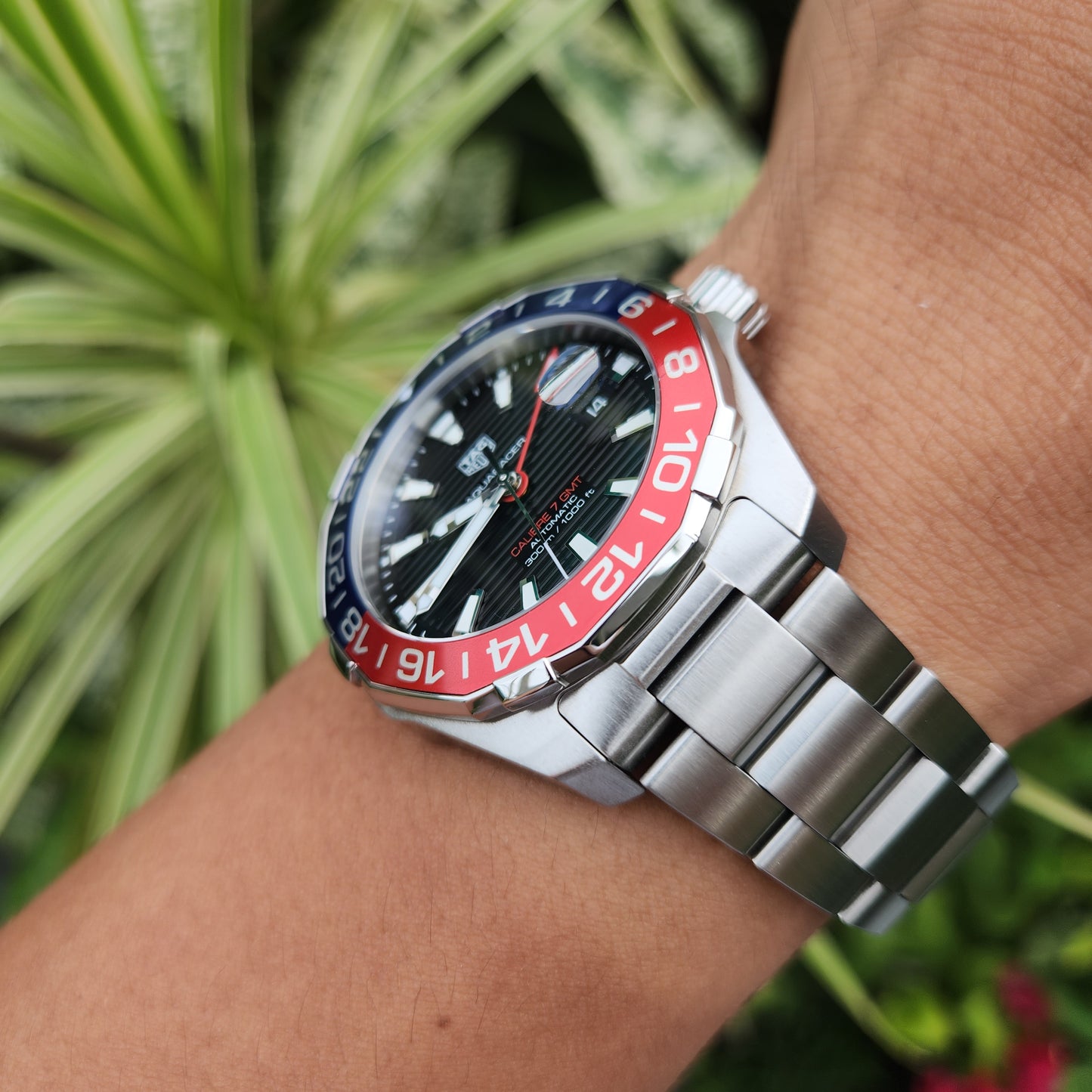 Tag Heuer Aquaracer Calibre 7 GMT 'Pepsi' 43mm