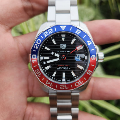 Tag Heuer Aquaracer Calibre 7 GMT 'Pepsi' 43mm