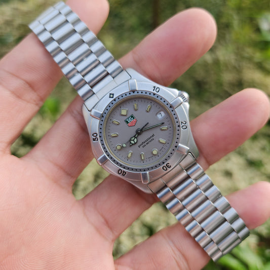 Tag Heuer Professional Midsize Grey Dial 35mm