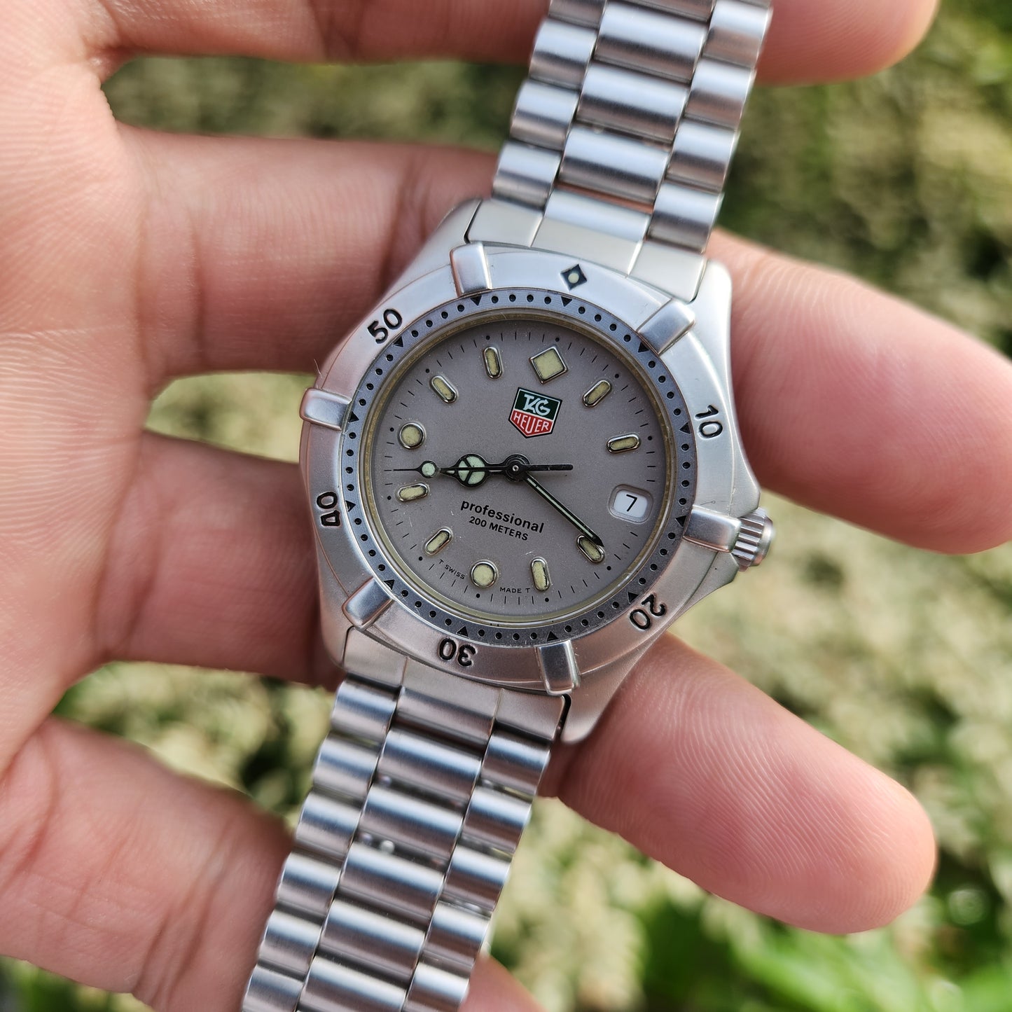 Tag Heuer Professional Midsize Grey Dial 35mm