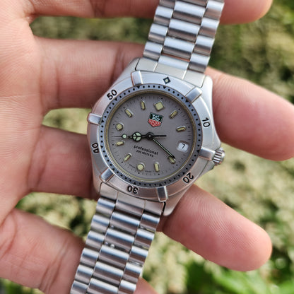 Tag Heuer Professional Midsize Grey Dial 35mm