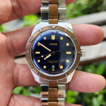 Oris Divers Sixty Five Bronze 'BiCo' 40mm - Complete Set
