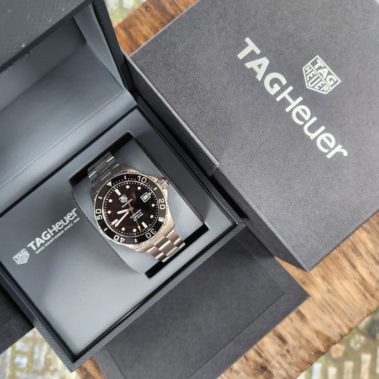 Tag Heuer Aquaracer Calibre 5 Black Dial 41mm