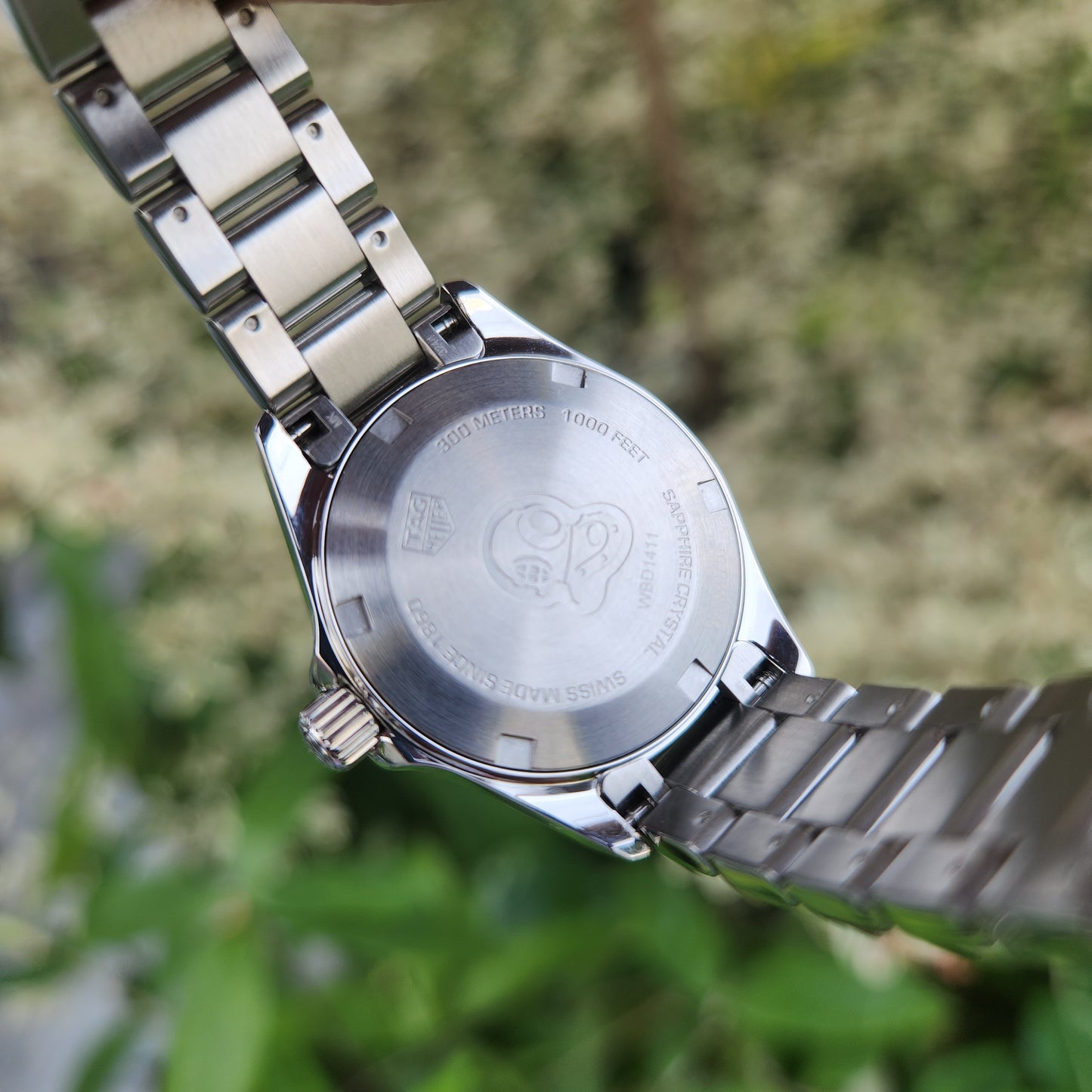 Tag Heuer Ladies Aquaracer Mother of Pearl White Dial 27mm - Complete Set