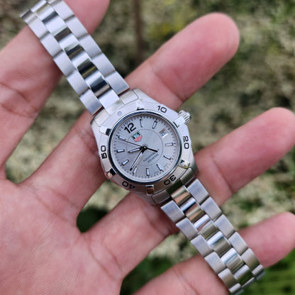 Tag Heuer Ladies Aquaracer Silver Dial 27mm