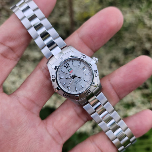 Tag Heuer Ladies Aquaracer Silver Dial 27mm
