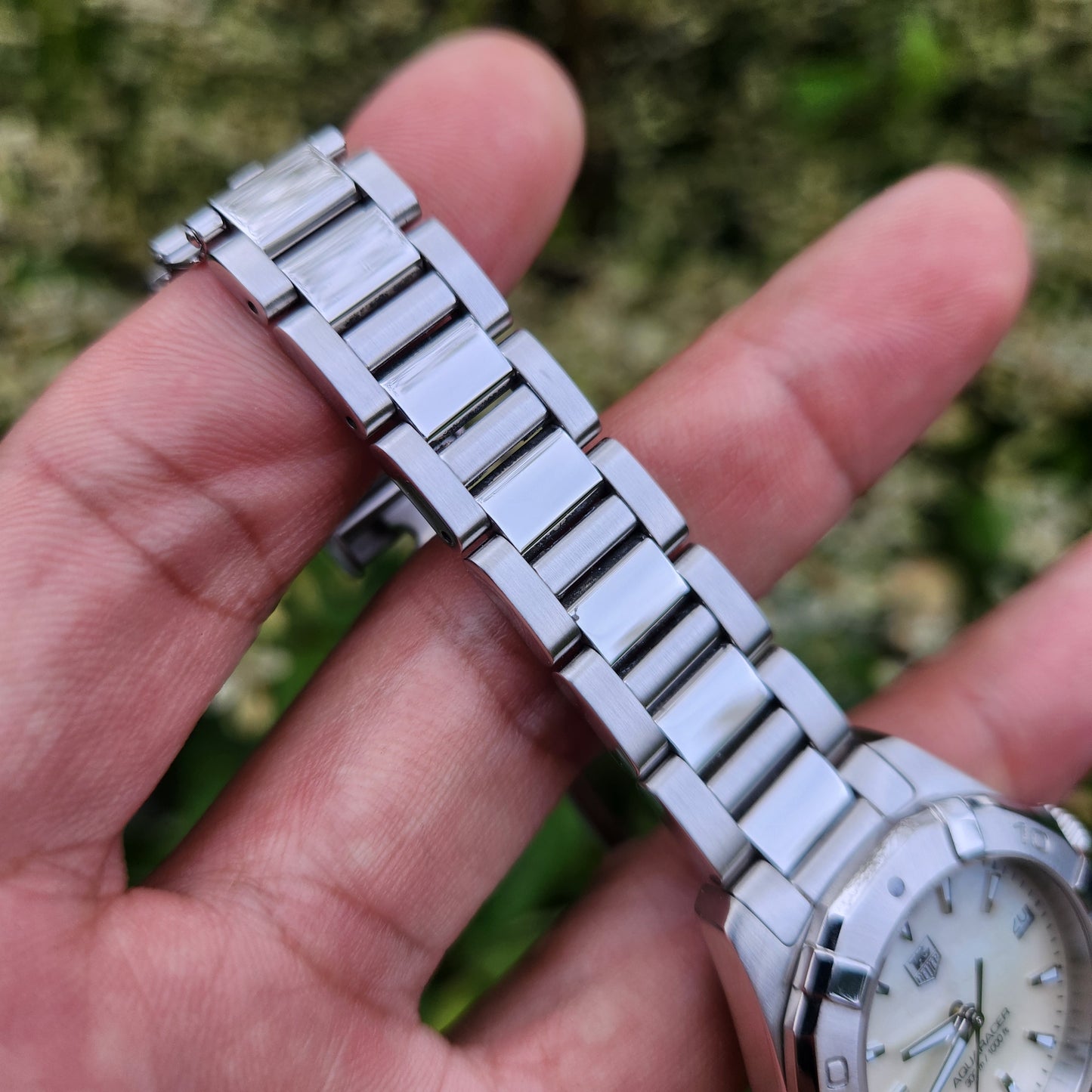Tag Heuer Ladies Aquaracer Mother of Pearl White Dial 32mm