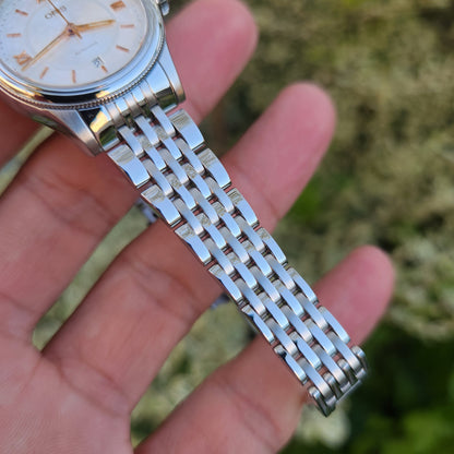 Oris Ladies Classic Date Rose Gold Indeces Silver/Grey Dial 29mm Automatic