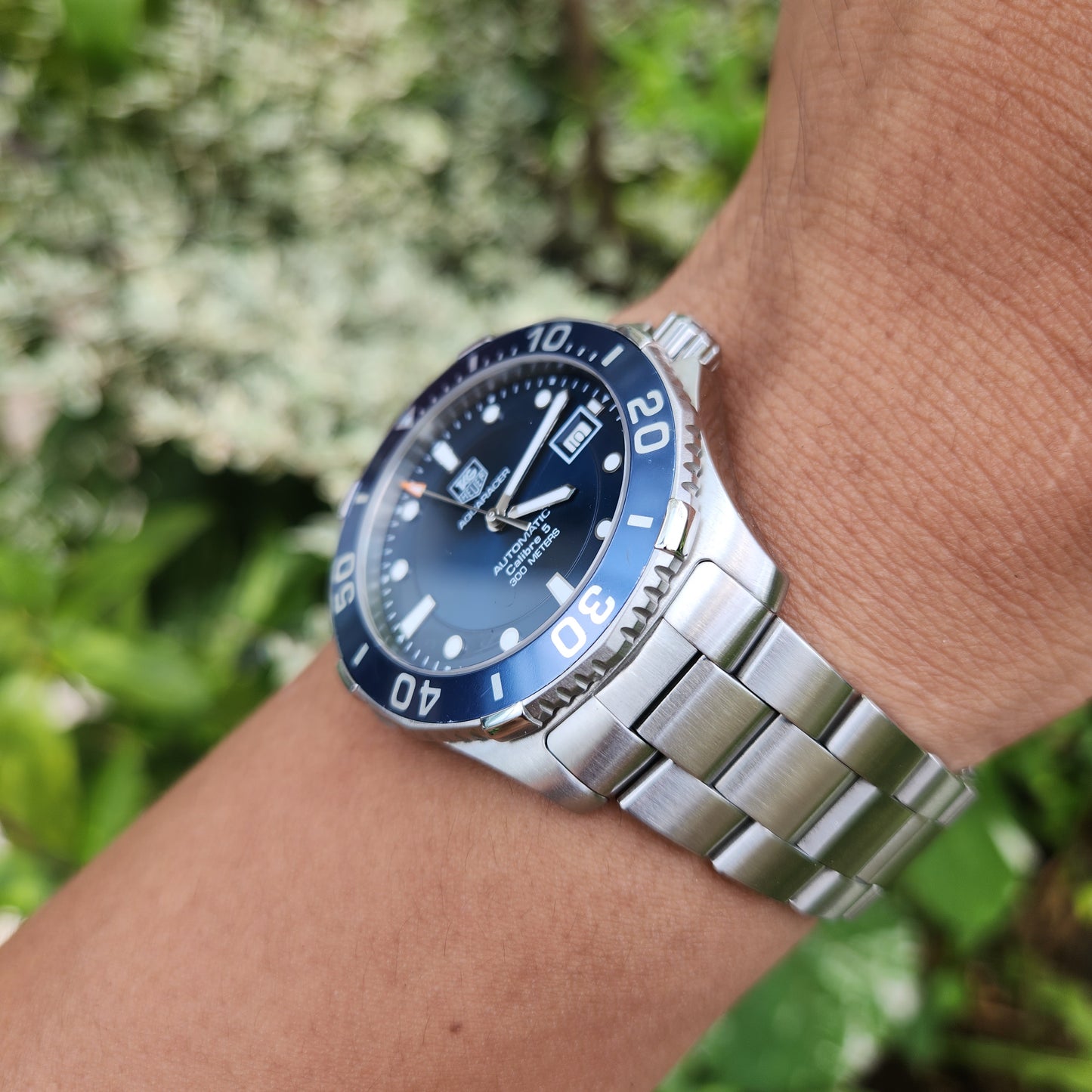 Tag Heuer Aquaracer Calibre 5 Blue Dial 41mm
