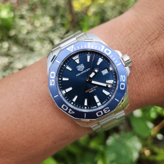 Tag Heuer Aquaracer 300M Blue Dial 41mm