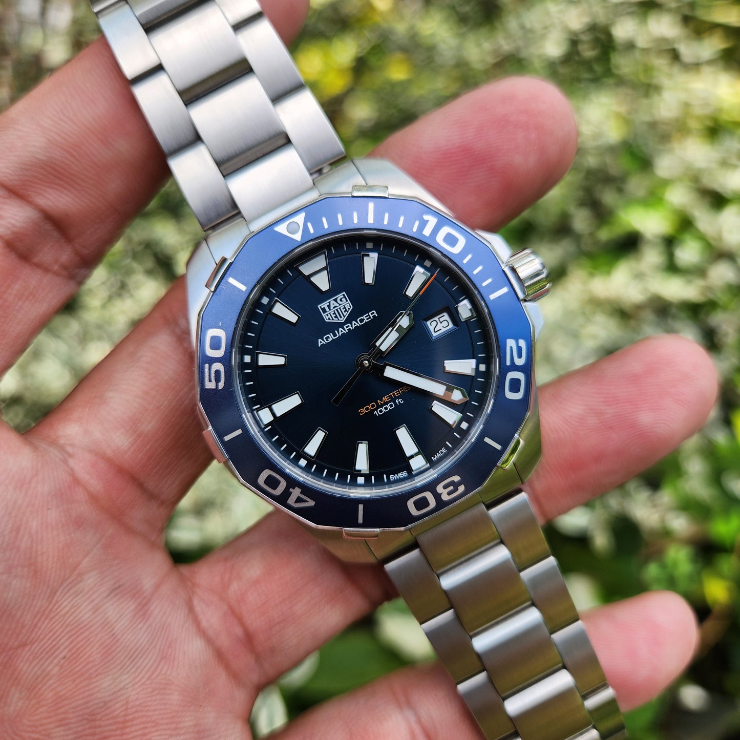 Tag Heuer Aquaracer 300M Blue Dial 41mm