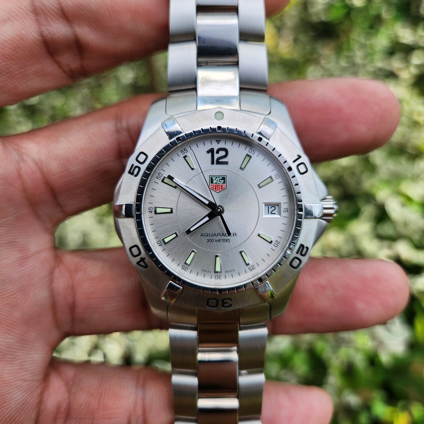Tag Heuer Aquaracer 300M Silver Dial 39mm