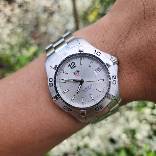Tag Heuer Aquaracer 300M Silver Dial 39mm