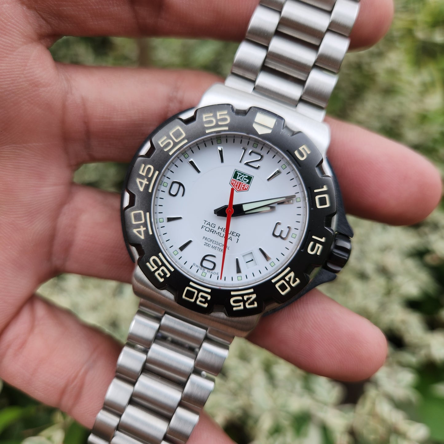 Tag Heuer F1 White Dial 40mm