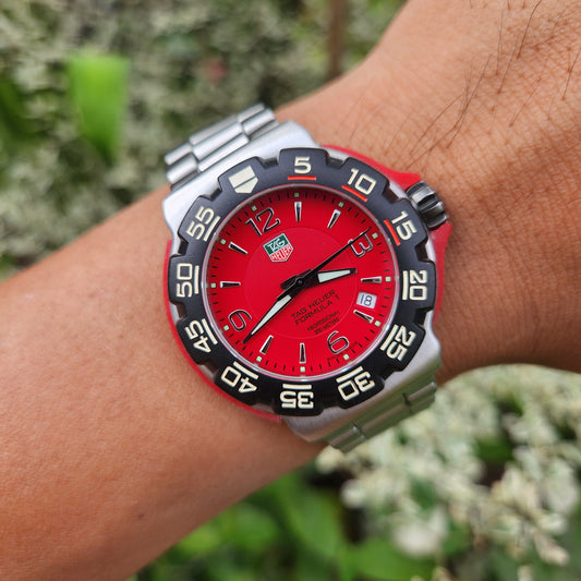 Tag Heuer F1 Red Dial 40mm