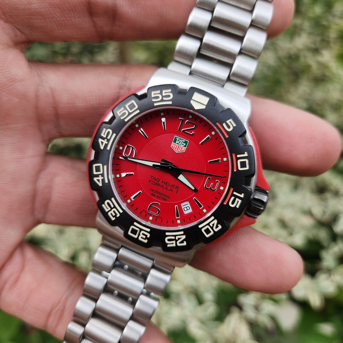 Tag Heuer F1 Red Dial 40mm