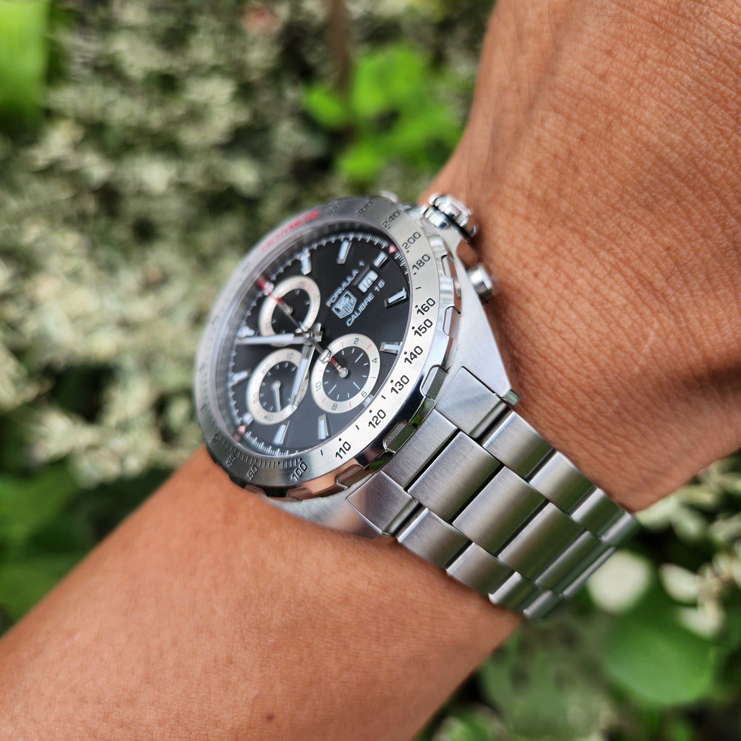 Tag Heuer F1 Chronograph Calibre 16 Black Dial 44mm