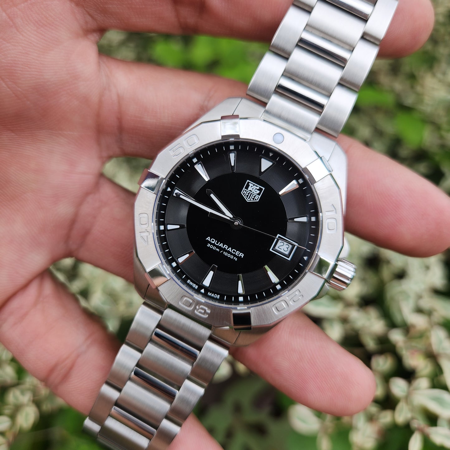 Tag Heuer Aquaracer 300M Black Dial 41mm - Complete Set