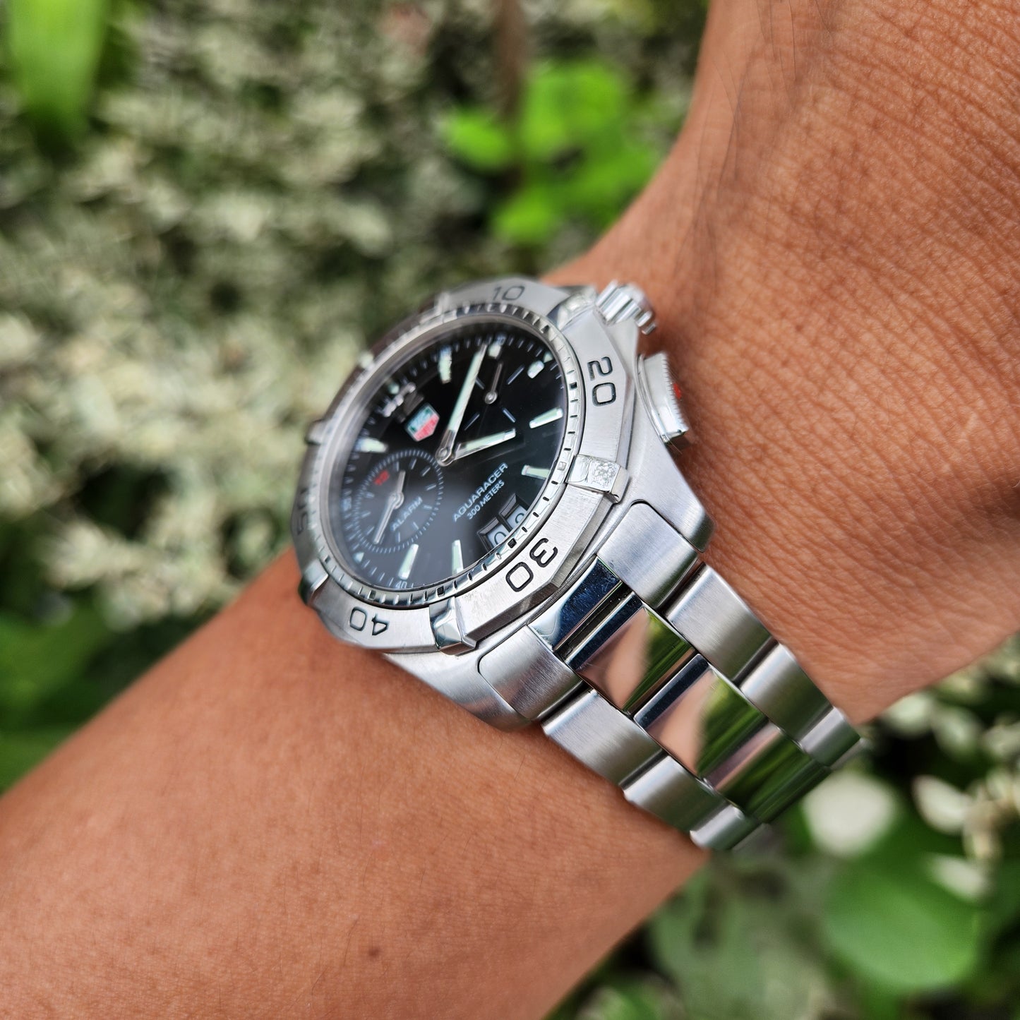 Tag Heuer Aquaracer Alarm Black Dial 39mm