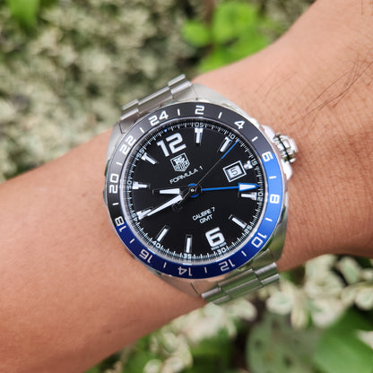 Tag Heuer F1 Calibre 7 GMT 'Batman' 41mm