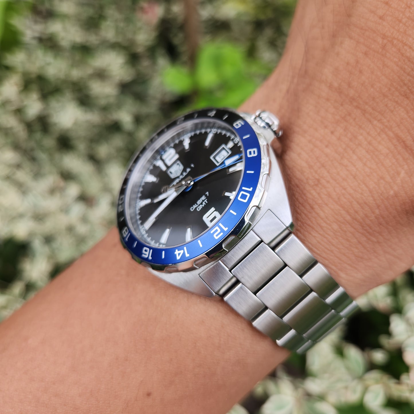 Tag Heuer F1 Calibre 7 GMT 'Batman' 41mm