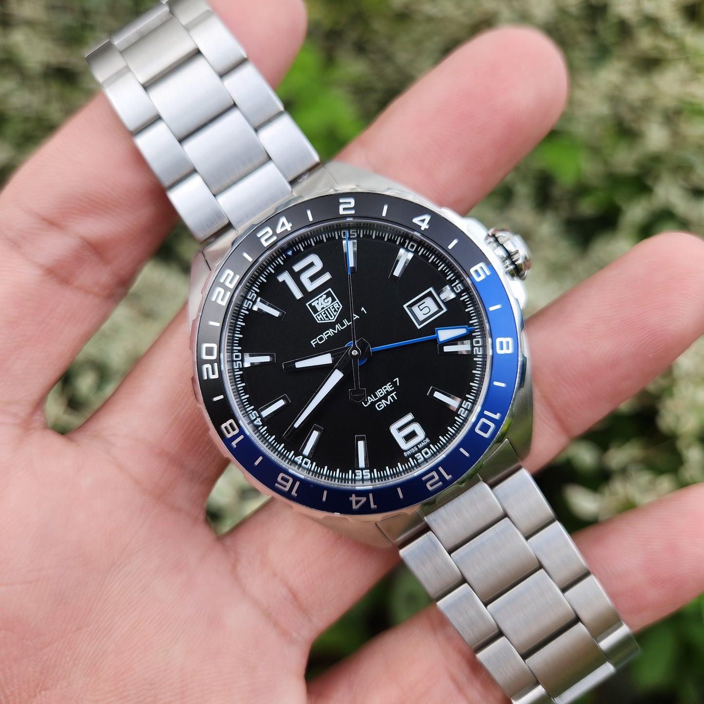 Tag Heuer F1 Calibre 7 GMT 'Batman' 41mm