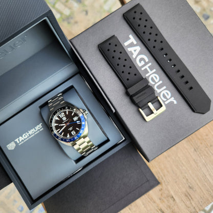 Tag Heuer F1 Calibre 7 GMT 'Batman' 41mm