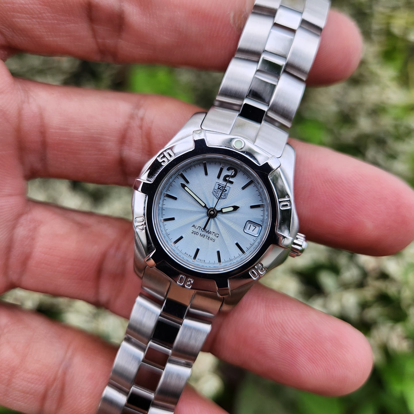 Tag Heuer Ladies Exclusive Automatic 30mm - Mint Green Dial