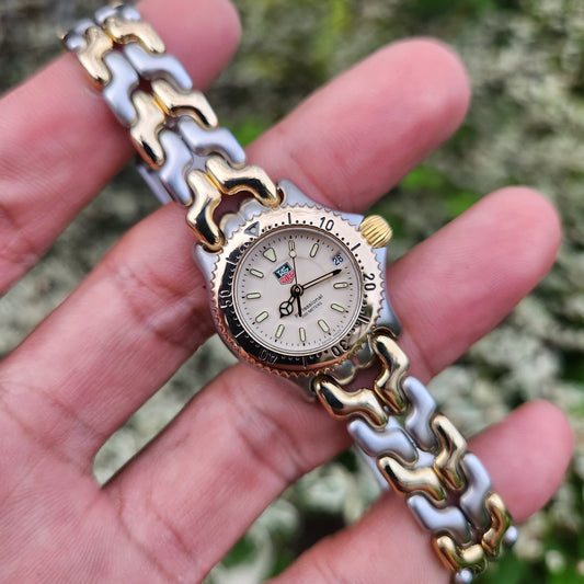 Tag Heuer Ladies Two-Tone S/EL Professional - Cream Dial