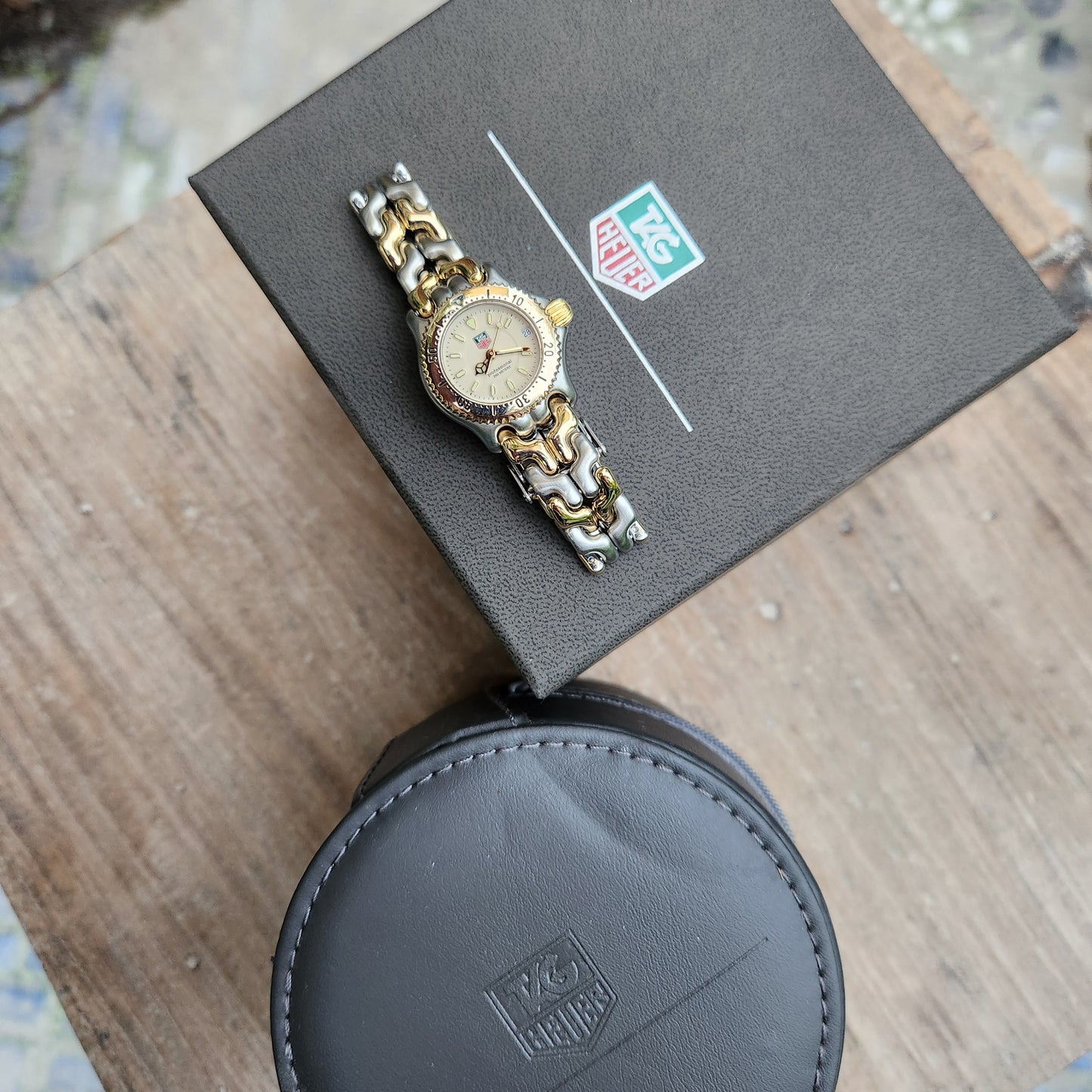 Tag Heuer Ladies Two-Tone S/EL Professional - Cream Dial