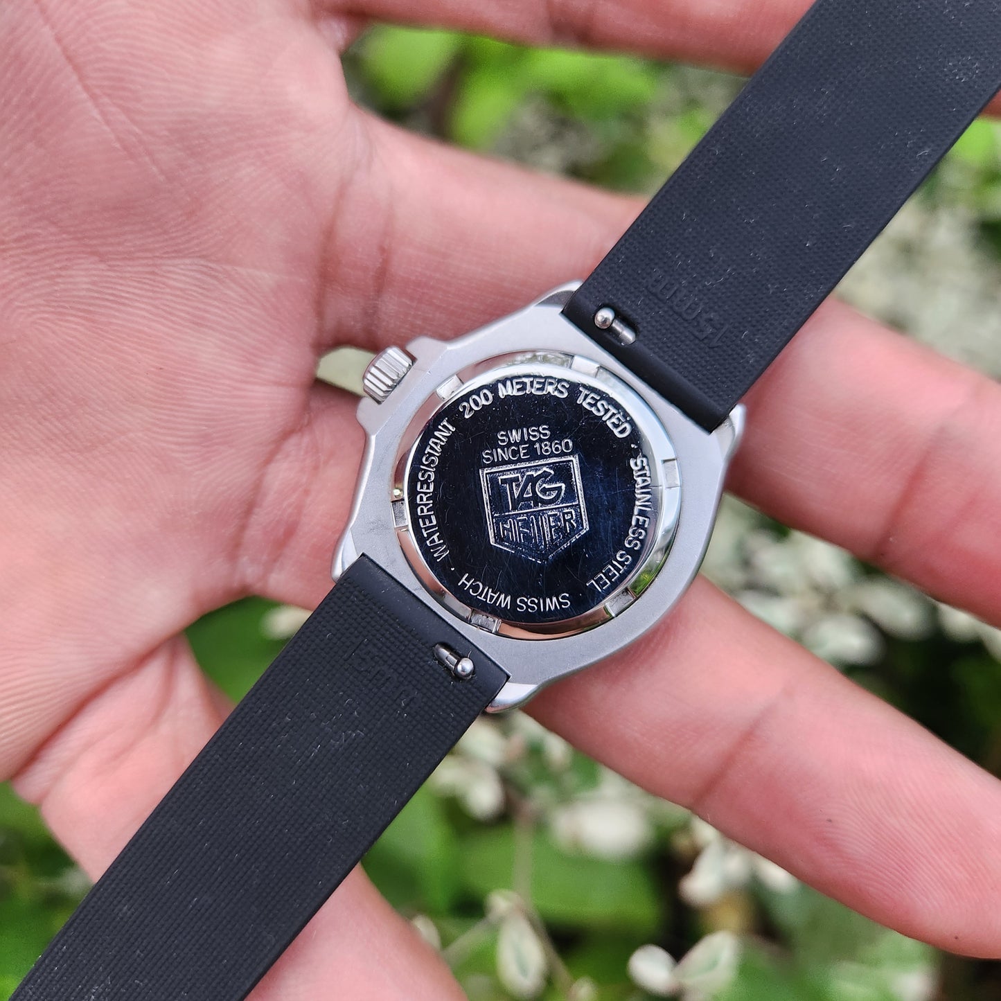 Tag Heuer Ladies Classic in Black/Pink Accent Dial