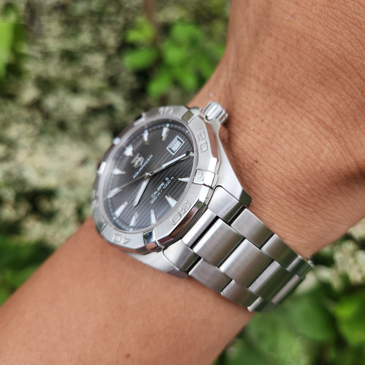 Tag Heuer Aquaracer Calibre 5 Grey Dial 41mm
